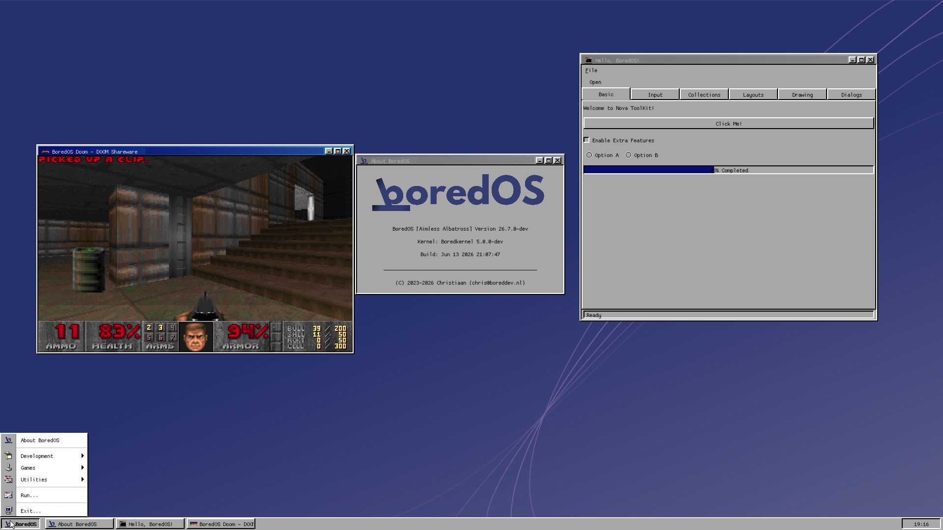 fancy retro UI